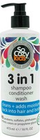 SoCozy 3in1 Shampoo + Conditioner + Body Wash For Kids Hair Cleans and Adds Moisture Back &amp; SoCozy Kids Swim 3-in-1 Shampoo