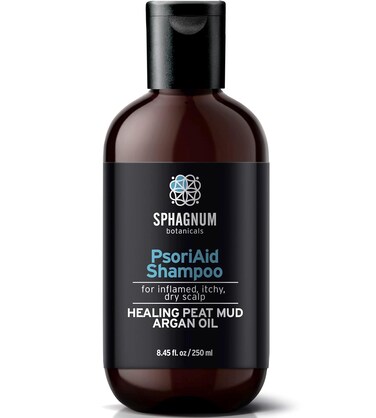 Psoriasis Shampoo - Peat Mud &amp; Fulvic Acid Therapy for Itchy and Red Scalp Treatment. No Coal Tar. 8.45 Oz