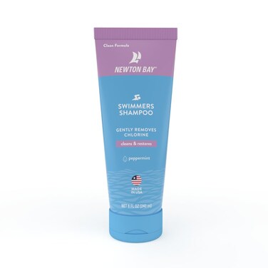 Swimmers Shampoo   Chlorine Removal Shampoo Cleans and Restores Hair after Swimming   Clean Label Project Certified   8 oz. tube