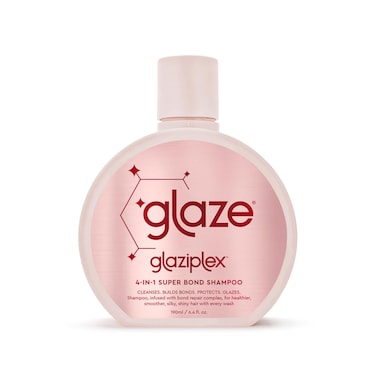 glaze Super Shine Bond Shampoo &ndash; Tames Frizz, Builds Bonds &amp; Adds Glass-Like Shine for Sleeker, Smoother Hair &ndash; 6.4 oz