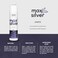 QoD MAX SILVER SHAMPOO 300ML - 10 FL OZ / FOR BLONDE, STREAKED OR GRAY HAIR/ WITH VIOLET PIGMENTS / PROLONG THE SMOOTH EFFECT OF HAIR TREATED WITH HAIR STRAIGHTENING TREATMENT.