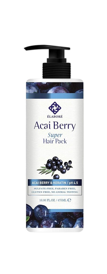 Elabore Acai Berry Super Hair Pack 16.06fl.oz/ 475ml