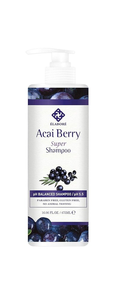 Elabore Acai Berry Super (Sulfate Free) Shampoo 16.06fl.oz/ 475ml