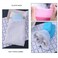2 PACK Exfoliating Body Scrub Bath Towel Mitt   Large Shower Gloves Mitten   Remove Dead Skin   Double Sided Available   Men Women   Rose Red &amp; Blue