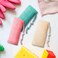 6Pcs Mesh Soap Bag, 3 Colors 6-layer Soft Soap Pouch with Adjustable Buckle and Drawstring Soap Saver Bag to Create Foam for Body Facial Cleaning (3.12 "x 7.22" Green Pink Beige)