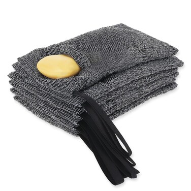 8 PCS Soap Saver Bag, Exfoliating Soap Pouch Travel Soap Bag for Soap Bars Nylon Mesh Bar Soap Bags for Women and Men Foaming Bar Soap Pouches Rough Sponge Soap Lather Pouch Holder for Shower and Bath