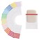 100 Pcs Soap Bag Soft for Shower, Exfoliating Soap Saver Pouch with Drawstring for Foaming and Drying soft for Shower Body Facial Cleaning Tool Easy to Bubble and Store Small Soap
