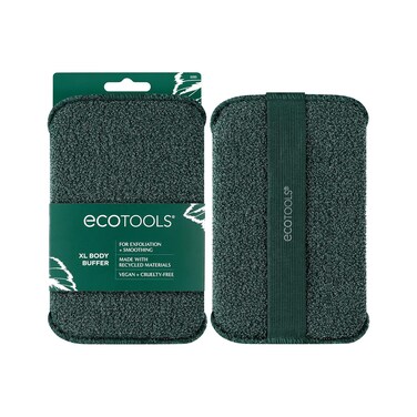 EcoTools XL Body Buffer, Exfoliating Body Scrubber, Large Sponge for Whole Body Cleansing, Quickly Remove Dry Skin, Eco-Friendly Bath Accessory for Men &amp; Women, Cruelty-Free, 1 Count