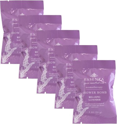 Essenza Shower Bombs (Lavender, 5 pc)
