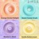 Good Stuff Donut Worry Bath Bomb Gift Set with 4x3.5 Oz Donut Bath Bombs