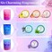 Shower Steamers 18 Pack Set, Shower Bombs with 6 Charming Scents, Shower Tablets with Natural Ingredients,Self-Care &amp; Relaxation Presents for Women and Men