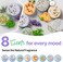 Shower Steamers Aromatherapy BLRIET 8 Pack Gifts for Women Mom Men, Gifts for Her Stress Relief Home Spa, Birthday Gift Lavender Natural Essential Oil Self Care Relaxation Shower Bombs Teen