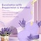 Shower Steamers Aromatherapy Gifts for Women, 18-Pack Organic Eucalyptus Lavender Mint Essential Oil Shower Bombs, Self Care Stress Relief Birthday Gifts for Her/Him, Mother's Day Gifts for Mom