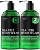 Tea Tree Body Wash Men, Tea Tree Body Wash for Women - Tea Tree Oil Body Wash for Ringworm - Tea Tree Oil Foot Body Wash - Tea Tree Wash, Tea Tree Oil Shower Gel, Tea Tree Oil Wash - (2 x 12oz)