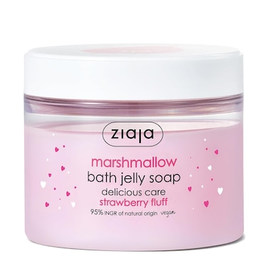 Ziaja Marshmallow Strawberry Fluff - Bath Jelly Soap