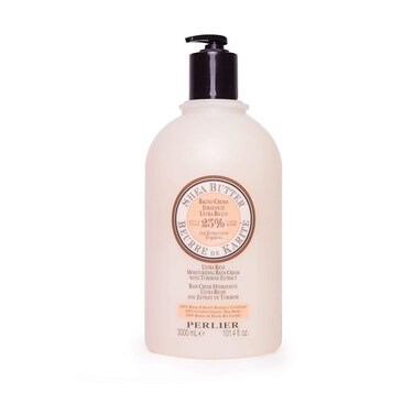 Perlier Shea Butter with Tuberose Bath &amp; Shower Cream, 101.4 fl. oz.