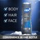Dial Men 3in1 Body, Hair and Face Wash, Refresh, Blue Sage Scent, 16 fl oz, Pack of 4