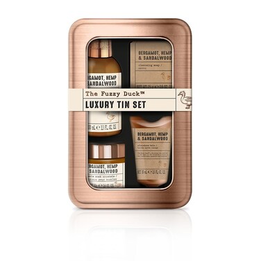 Baylis &amp; Harding Gift Set for Men - The Fuzzy Duck Bergamot, Mens Hemp &amp; Sandalwood