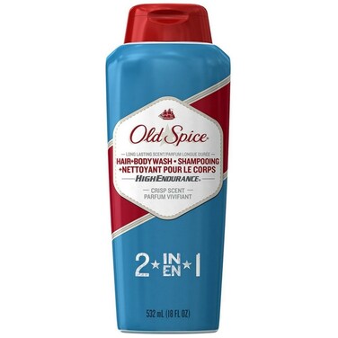 Old Spice High Endurance Hair &amp; Body Wash 18 oz (Pack of 2)