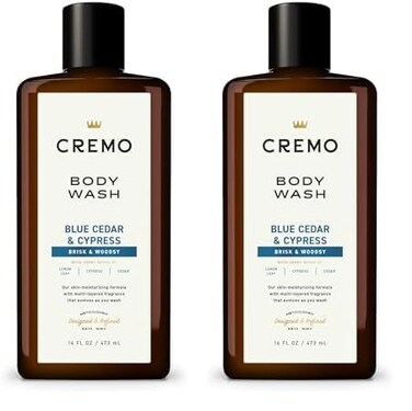 Cremo Inc Blue Cedar &amp; Cyprus Body Wash - 16oz, 16 Oz (Pack of 2)