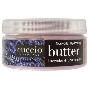 Cuccio Naturale Butter Blends - Ultra-Moisturizing, Renewing, Smoothing Scented Body Cream - Deep Hydration For Dry Skin Repair - Made With Natural Ingredients - Lavender &amp; Chamomile - 8 Oz