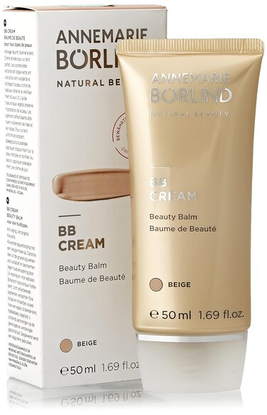 ANNEMARIE B&Ouml;RLIND - BB CREAM - beige - tinted, moisturizing &amp; balancing beauty balm, facial care with macadamia nut oil, light coverage, vegan 1.69 Fl. Oz.