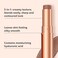 M. Asam MAGIC FINISH Cream Contour Stick medium-dark (0.28 Oz)- creamy contour stick for a defined face shape, creates optical shadows, bronzer stick with moisturizing hyaluronic acid, vegan