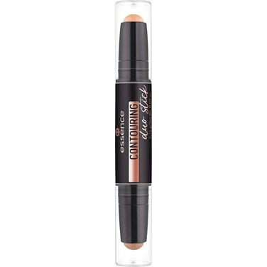 essence   Contour Duo Stick   2-in-1 Highlight and Contour Slim Stick, Creamy, Buildable and Easy to Apply   Vegan &amp; Cruelty Free (40   Tan)