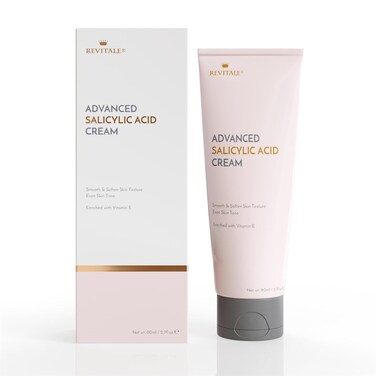 Advanced Salicylic Acid Cream for Face &amp; Body 80g &ndash; Helps Smooth &amp; Soften Skin Texture. For Rough, Bumpy &amp; Blemish-Prone Skin