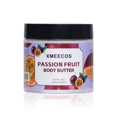 Body Butter  Moisturizing  Vegan friendly  Cruelty-free  for men and women  Gentle  Great for dry skin (Passion Fruit)