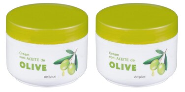 Olive Oil Intensive Rich Moisturizing Hand and Body Cream Treatment for Dry Skin with Karite and Vitamin E 6.75 fl oz (Pack of 2)
