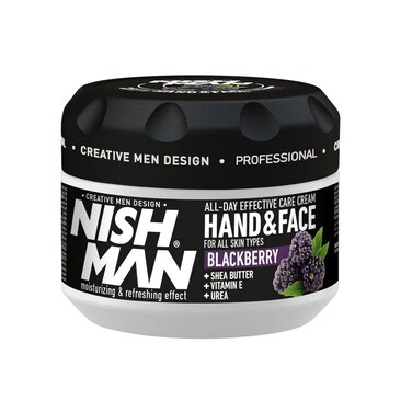 Nishman Hand &amp; Face Cream Blackberry 300 ml