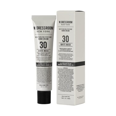 W.Dressroom No.30 White Musk Moisturizing Hand Cream for Dry Hands, Non-Greasy Korean Hand Lotion &amp; Hand Care for Women with Hydrating Formula, Travel Size (1.69 fl oz)