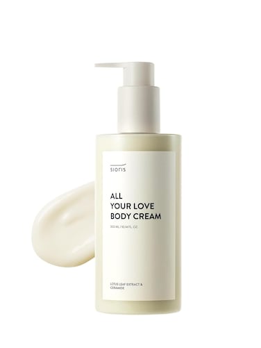 SIORIS All your love body cream 300ml 10.14floz deep moisturizing revitalize Vitamin body cream for dry and sensitive skin and family Korean skin care
