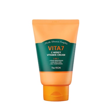 Korean skin care TheYEON Vita7 C-Nergy Vitamin Cream 100ml 3.38 fl.oz - Brightening Skincare, Soothing, Moisturizing