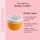 MCoBeauty EVERYDAY Smoothing Body Cream, with Caffeine, Cacao Extract, Shea Butter, and Coconut Oil, Vegan, Cruelty Free Cosmetics