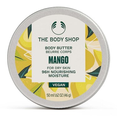 The Body Shop Mango Body Butter &ndash; Nourishing &amp; Moisturizing Skincare for Very Dry Skin &ndash; Vegan &ndash; 1.62 oz