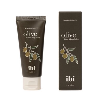IBI Ultra Hydrating Moisturizing Hand Cream For Dry &amp; Senstive Skin, Olive 2.02 Ounce Tube (60ml 1 Pc)
