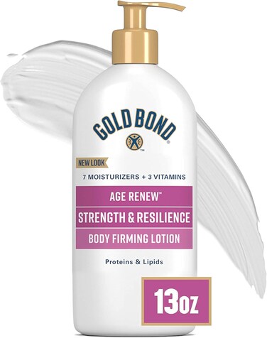 Gold Bond Age Renew Strength &amp; Resilience Lotion, 13 oz., With Proteins &amp; Lipids for Aging &amp; Mature Skin