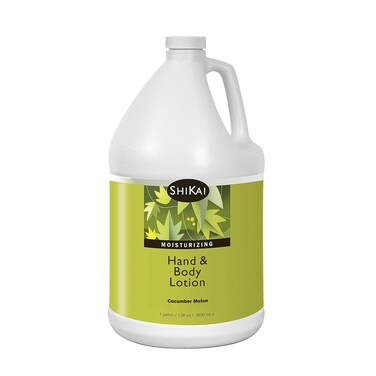 ShiKai Hand &amp; Body Lotion (Cucumber Melon, 1 gallon)   Daily Moisturizing Skincare for Dry and Cracked Hands   With Aloe Vera &amp; Vitamin E