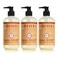 Mrs. Meyer's Hand Lotion for Dry Hands, Non-Greasy Moisturizer Made with Essential Oils, Oat Blossom, 12 oz Bottles, Pack of 3