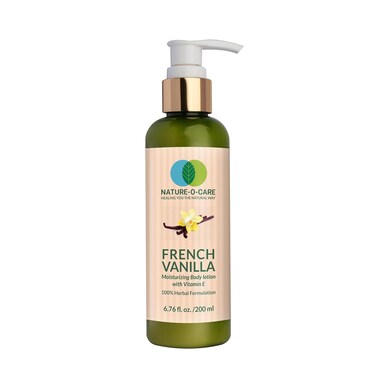 French Vanilla Moisturizing Body Lotion - Vitamin E Enriched, 6.76 FL.OZ for Soft, Smooth Skin