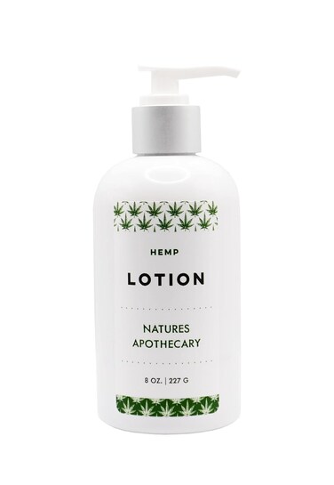 All-Natural Hemp &amp; Patchouli Lotion For Dry Skin   Silky, Nourished, &amp; Hydrated Skin   with Locally Grown Cold-pressed Hemp Oil, Hypoallergenic, All-Natural, Plant-Derived, Made in USA