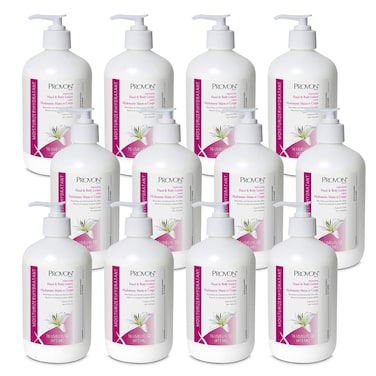 GOJO PROVON Moisturizing Hand and Body Lotion, 16 fl oz Lotion Pump Bottle (Pack of 12) - 4235-12