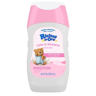 Ricitos de Oro   Grisi   Almond Milk Body Cream   Sweet Softness and Moisture   Hypoallergenic for Daily Use   250ml