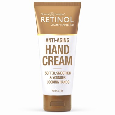 Retinol Anti-Aging Hand Cream &ndash; The Original Brand For Younger Looking Hands &ndash;Rich, Velvety Hand Cream Conditions &amp; Protects Skin, Nails &amp; Cuticles &ndash; Vitamin A Minimizes Age&rsquo;s Effect on Skin
