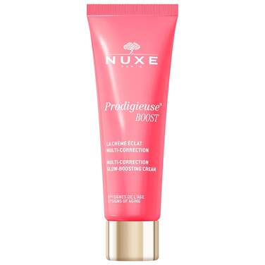 Nuxe Prodigieuse Boost Multi-Correction Glow-Boosting Cream with Hyaluronic Acid, Reduces Signs of Aging, 40ml