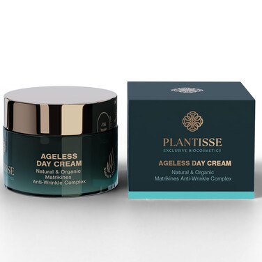Ageless Day Cream - Natural and Organic Anti-Aging Day Face Cream, enhanced with Bakuchiol, Matrixyl&reg; 3000, Inst'Tight&trade;C, Squalane, High and Low Molecular Weight Hyaluronic Acid.
