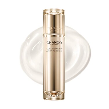 Gold Diamond Multi Anti-aging Essence (50ml/1.69oz) - Tri-Peptide Serum for Visible Correction of Anti Aging Signs &amp; Wrinkle with Carnosine