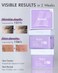 DERMAL Retinol Peptide Lifting Pad - Korean Toner Pad for Anti-Aging &amp; Wrinkles with Bakuchiol - Vegan Pure Cotton Square Pads - Travel Kit 12 Pads, 3 Pack (Total 36 Pads)